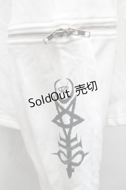 画像4: KRY CLOTHING / 「BABUPK 2」パーカー  白 S-25-09-10-013-EL-BL-HR-ZS