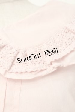 画像3: Chalmiere / クラシックコットンブラウス  ピンク S-25-09-10-014-AX-BL-AS-ZS