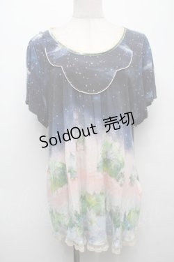 画像1: Franche Lippee / pt半袖カットソー  紺 S-25-09-10-019-LO-TO-ET-ZS
