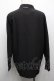 画像2: NieR Clothing / ボウタイ付シフォンブラウス  黒ｘ白 S-25-09-10-022-PU-BL-HR-ZS (2)