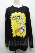 NieR Clothing / プリントロンT  黒 S-25-09-10-024-PU-TO-HR-ZS