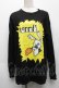 画像1: NieR Clothing / プリントロンT  黒 S-25-09-10-024-PU-TO-HR-ZS (1)