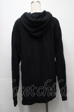 画像2: NieR Clothing / プリントフードプルパーカー  黒 S-25-09-10-037-PU-TO-HR-ZS