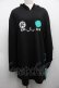 画像1: NieR Clothing / シエルなりきりBRAID×WIDE SLEEVE PARKA【猫耳付き】 パーカー  黒ｘグリーン S-25-09-11-038-PU-TO-HR-ZS (1)