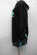 画像3: NieR Clothing / シエルなりきりBRAID×WIDE SLEEVE PARKA【猫耳付き】 パーカー  黒ｘグリーン S-25-09-11-038-PU-TO-HR-ZS