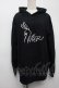 画像1: NieR Clothing / プリントフード付きプルオーバー  黒 S-25-09-11-041-PU-TO-HR-ZS (1)