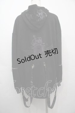 画像2: NieR Clothing / 王冠xハートプリントプルオーバー  黒 S-25-09-11-042-PU-TO-HR-ZI