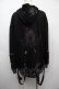 画像2: NieR Clothing / 王冠ｘハートプリントプルオーバー  黒 S-25-09-11-042-PU-TO-HR-ZS (2)