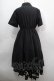 画像2: NieR Clothing / ねこのおしゅしプリントワンピース  黒 S-25-09-11-045-PU-OP-HR-ZS (2)