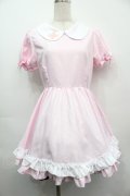 LOLITA / ナース風ワンピース  ピンク S-25-09-11-047-LO-OP-HR-ZS