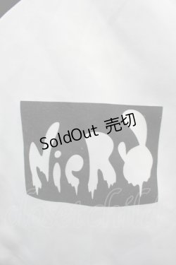 画像3: NieR Clothing / ライン入りセットアップ  黒x白 S-25-09-11-054-PU-BL-HR-ZI