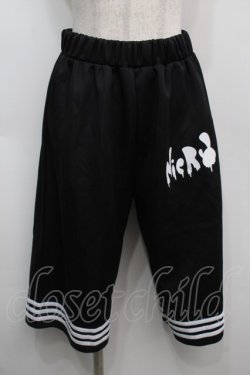 画像5: NieR Clothing / ライン入りセットアップ  黒ｘ白 S-25-09-11-054-PU-BL-HR-ZS