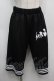 画像5: NieR Clothing / ライン入りセットアップ  黒ｘ白 S-25-09-11-054-PU-BL-HR-ZS (5)