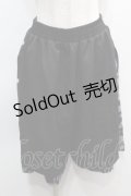 NieR Clothing / レオパードレイヤードパンツ  黒ｘグレー S-25-09-11-055-PU-PA-HR-ZS
