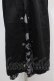 画像3: NieR Clothing / レオパードレイヤードパンツ  黒ｘグレー S-25-09-11-055-PU-PA-HR-ZS (3)