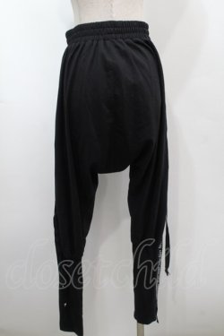 画像2: NieR Clothing / レースアップサルエルパンツ  黒 S-25-09-11-057-PU-PA-HR-ZS