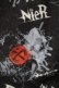 画像3: NieR Clothing / 総柄レギンスパンツ  黒 S-25-09-11-059-PU-PA-HR-ZS (3)