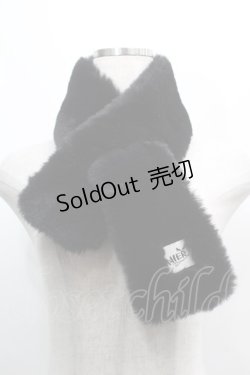 画像1: NieR Clothing / ファーティペット  黒 S-25-09-11-008-PU-ZA-HR-ZS