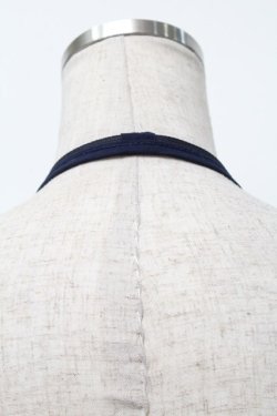 画像2: Ozz Croce / チェーンデザインネクタイ  紺 S-25-09-11-011-OO-ZA-HR-ZS