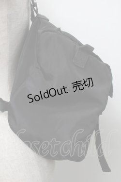 画像3: NieR Clothing / ロゴリュック  黒 S-25-09-11-012-PU-BG-HR-ZS