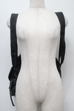 画像4: NieR Clothing / ロゴリュック  黒 S-25-09-11-012-PU-BG-HR-ZS