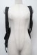 画像4: NieR Clothing / ロゴリュック  黒 S-25-09-11-012-PU-BG-HR-ZS (4)