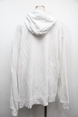 画像2: NieR Clothing / プリントフード付きプルオーバー  白 S-25-09-11-019-PU-TO-HR-ZS