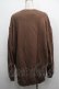 画像2: NieR Clothing / プリントスウェットトップス  茶 S-25-09-11-021-PU-TO-HR-ZS (2)