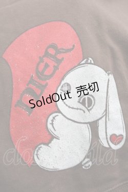 画像3: NieR Clothing / プリントスウェットトップス  茶 S-25-09-11-021-PU-TO-HR-ZI