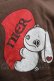 画像3: NieR Clothing / プリントスウェットトップス  茶 S-25-09-11-021-PU-TO-HR-ZS (3)