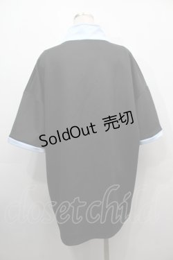 画像2: NieR / バイカラーZIPアップ  黒xサックス S-25-09-11-028-EL-TO-HR-ZI