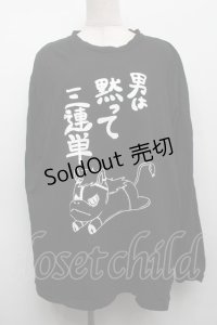 NieR Clothing / プリントロンT  黒 S-25-09-11-030-PU-TO-HR-ZI