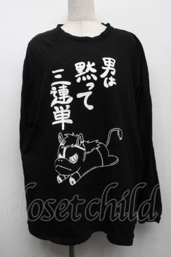 画像1: NieR Clothing / プリントロンT  黒 S-25-09-11-030-PU-TO-HR-ZS