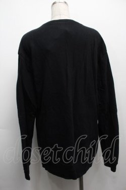 画像2: NieR Clothing / プリントスウェットトップス  黒 S-25-09-11-032-PU-TO-HR-ZS