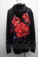 画像2: NieR Clothing / 転写パーカー  黒ｘ赤 S-25-09-11-035-PU-TO-HR-ZS (2)
