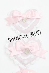 BABY,THE STARS SHINE BRIGHT / Milky sodaなmy lovely heroineドットクリップ  ピンク S-25-09-12-006-BA-AC-HR-ZS