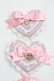 画像1: BABY,THE STARS SHINE BRIGHT / Milky sodaなmy lovely heroineドットクリップ  ピンク S-25-09-12-006-BA-AC-HR-ZS (1)