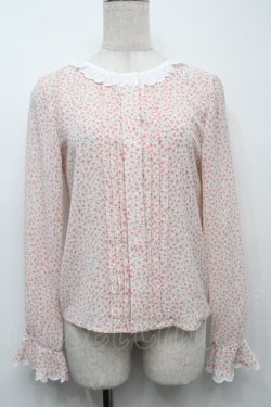 画像1: MILK / ローズブラウス  オフxピンク S-25-09-12-042-ML-BL-AS-ZS