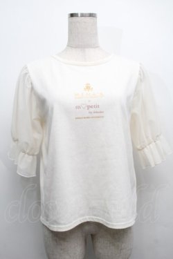画像1: m petit by misako / NINA’Sコラボプルオーバー  オフ S-25-09-12-044-LO-TO-HR-ZT052