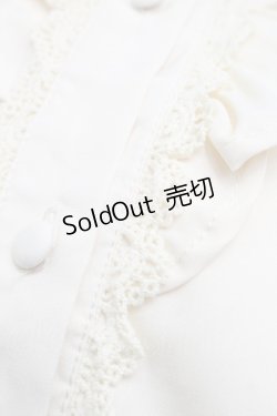 画像3: m petit by misako / AM マルエリフリルブラウス  キナリ S-25-09-12-046-LO-BL-HR-ZS