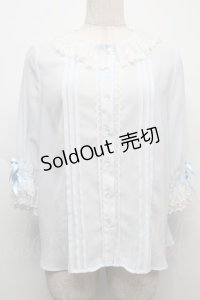 Angelic Pretty / Sanctuaryブラウス  サックス S-25-09-12-052-AP-BL-AS-ZS