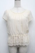 LOLITAその他(お買取対象外) /  ドットシフォントップス  オフ S-25-09-12-059-LO-TO-HR-ZS
