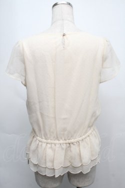 画像2: LOLITAその他(お買取対象外) /  ドットシフォントップス  オフ S-25-09-12-059-LO-TO-HR-ZT352