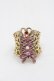 画像1: ANNA SUI / コルセットモチーフ　リング  ゴールド S-25-09-12-016-PU-AC-ET-ZS (1)