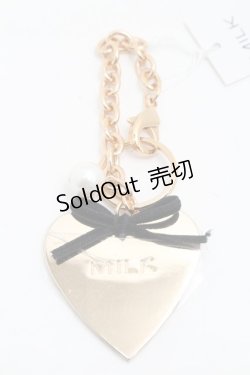 画像1: MILK / ハートチャームリング   S-25-09-12-017-ML-AC-ET-ZS