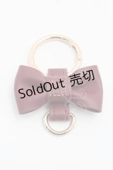 Maison de FLEUR / リボンキーリング  ワイン S-25-09-12-018-LO-BG-HR-ZS