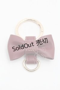 Maison de FLEUR / リボンキーリング  ワイン S-25-09-12-018-LO-BG-HR-ZS