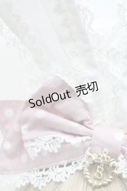 画像2: BABY,THE STARS SHINE BRIGHT / Milky Dot うさみみカチューシャ  白ｘピンク S-25-09-12-021-BA-AC-AS-ZS