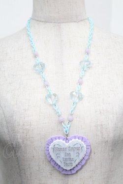 画像1: Angelic Pretty / MELODY TOYSハートネックレス（2020年）  ラベンダー S-25-09-12-032-AP-AC-AS-ZS