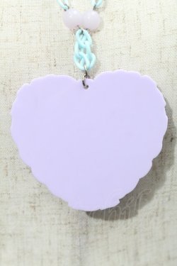 画像4: Angelic Pretty / MELODY TOYSハートネックレス（2020年）  ラベンダー S-25-09-12-032-AP-AC-AS-ZS